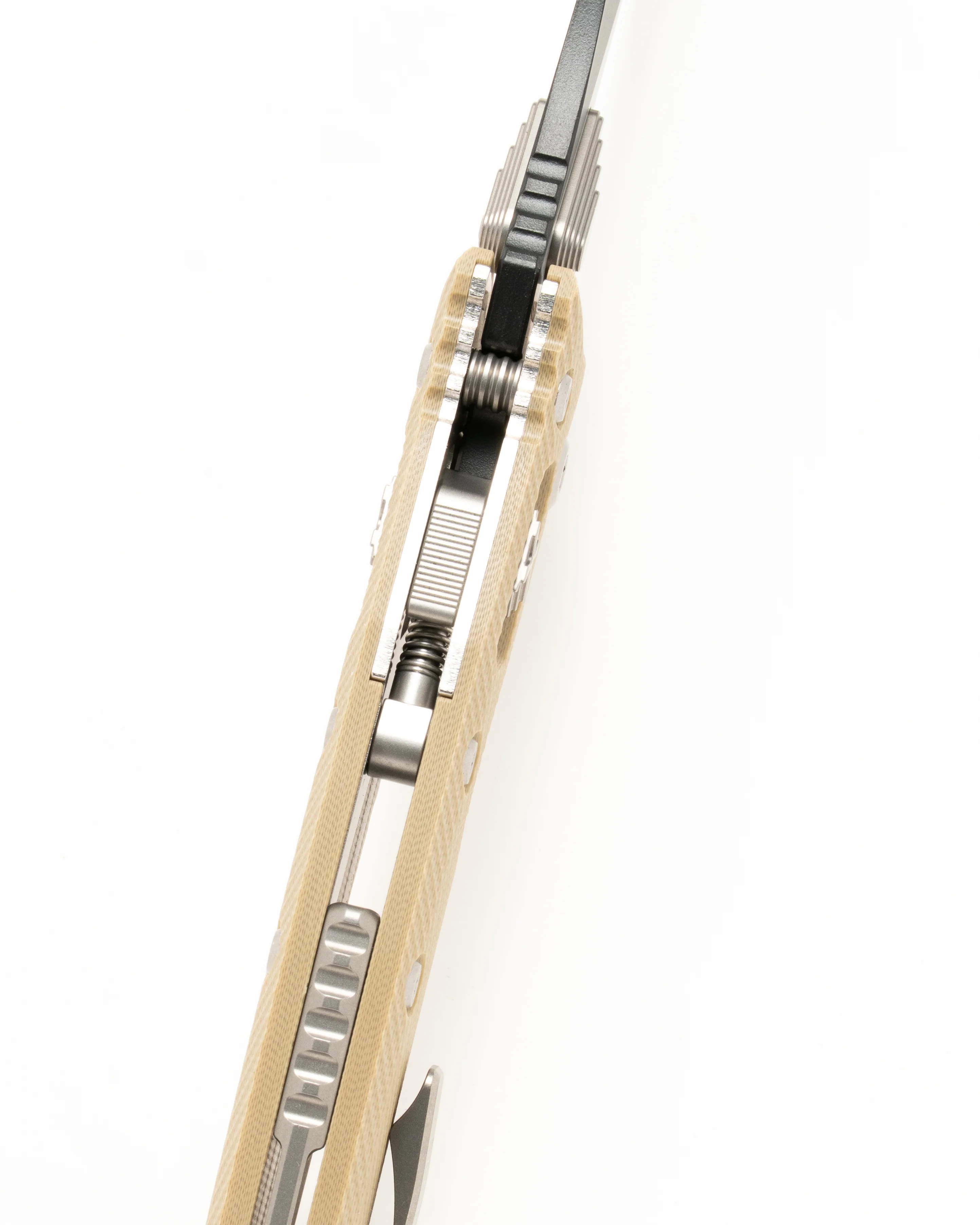 Amphibian® - RAM-LOK™ Black Part Serrate G-10 Tan (137RL-2FLGTTA) - Image 3