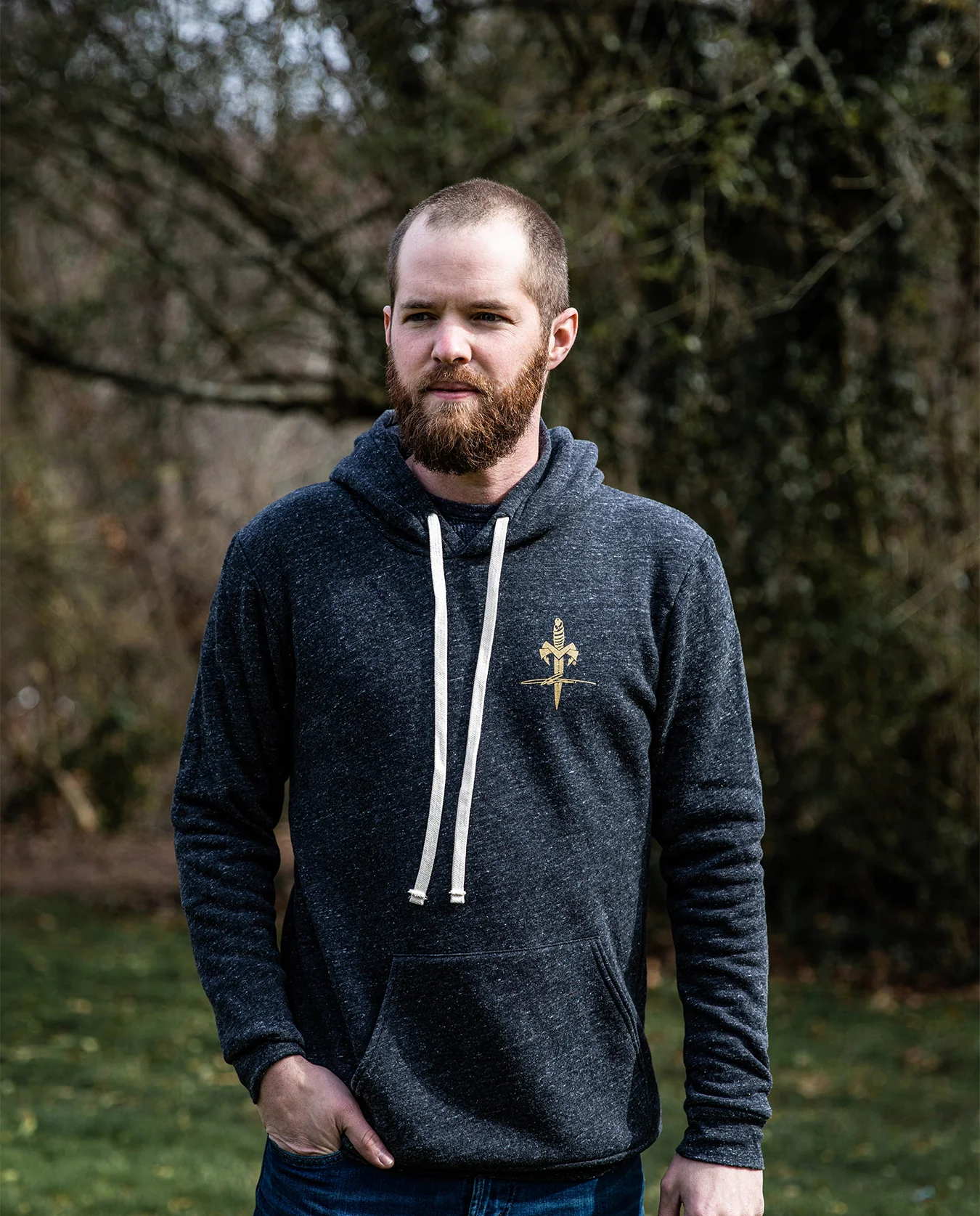 Blood & Iron Tri-blend Fleece Pullover - Image 3