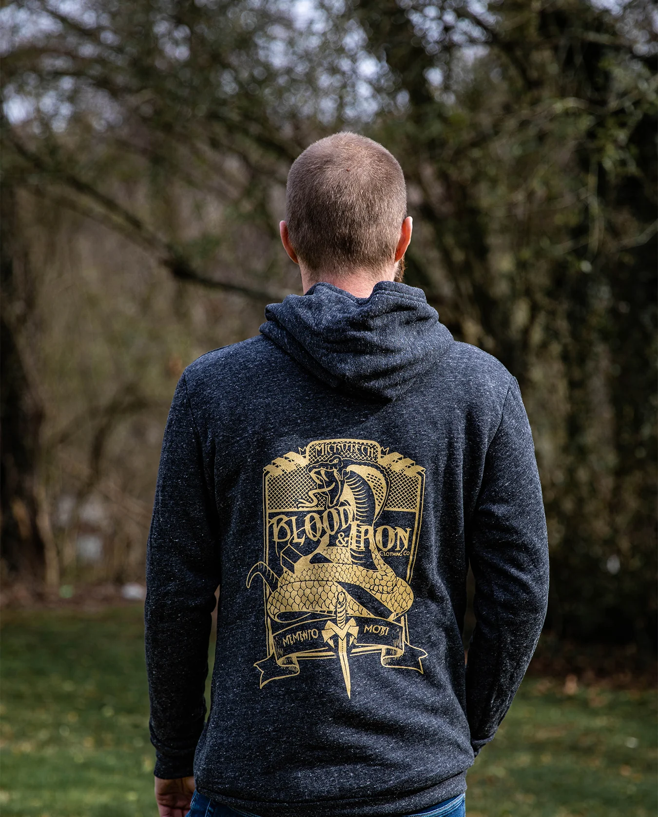 Blood & Iron Tri-blend Fleece Pullover - Image 4