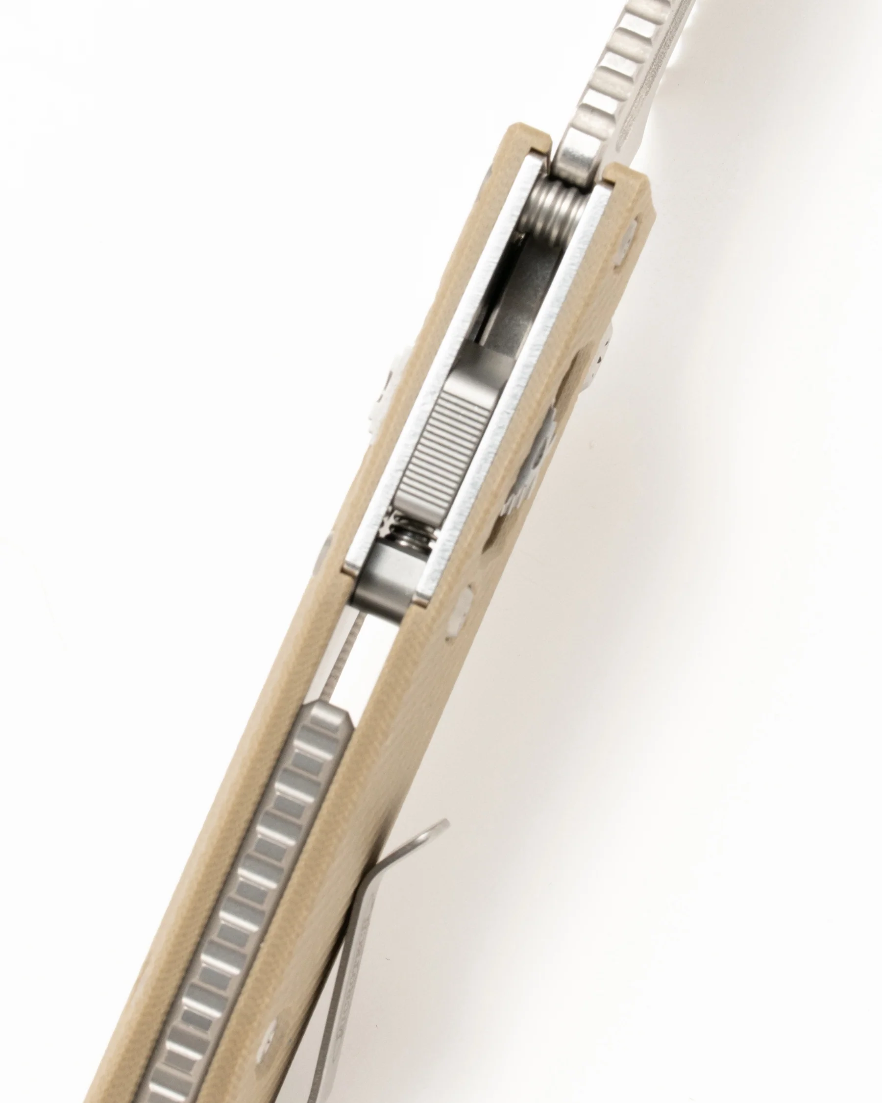 STITCH RAM LOK S/E STONEWASH FULL SERRATE FLUTED G-10 TAN (169RL-12FLGTTA) - Image 3